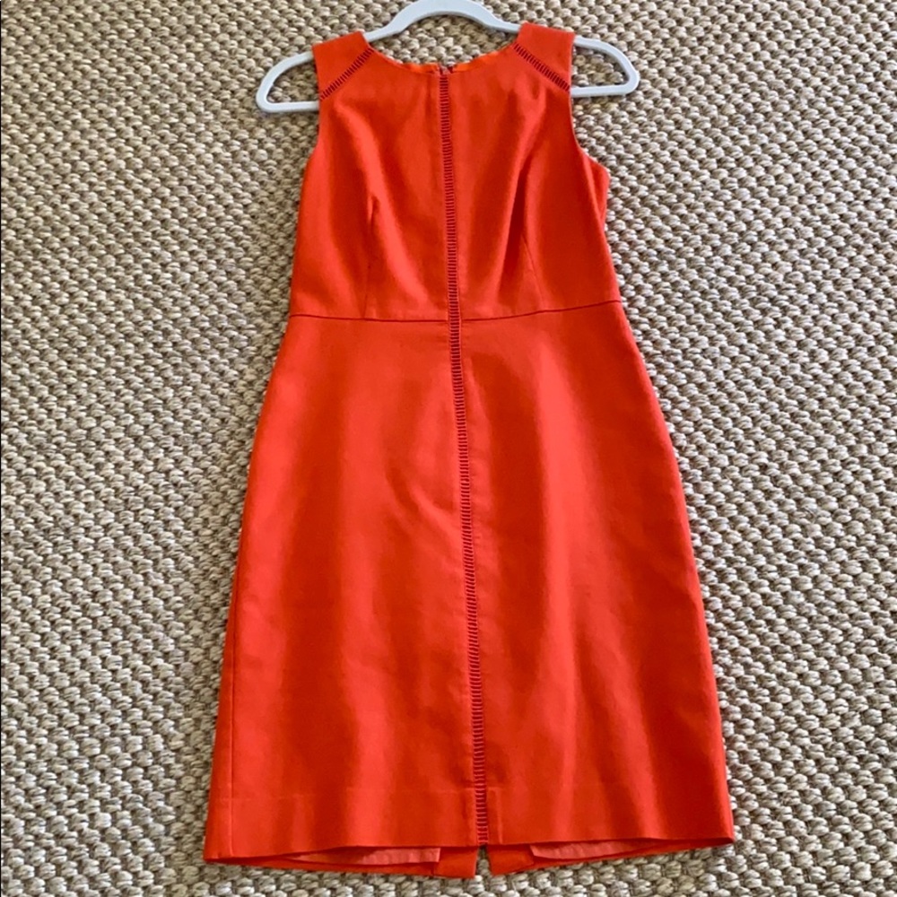 Jcrew Suiting Tailored Dress in Coral